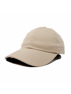 Baseball Cap Dad Hat Plain Men Women Cotton Adjustable Blank Unstructured Soft