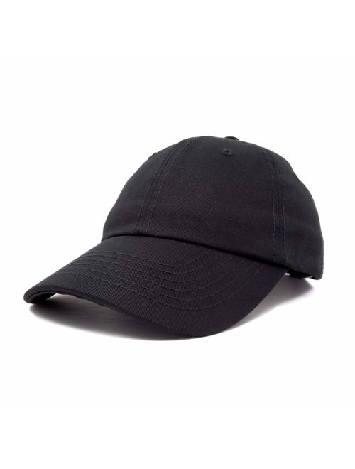 DALIX Baseball Cap Dad Hat Plain Men Women Cotton Adjustable Blank Unstructured Soft