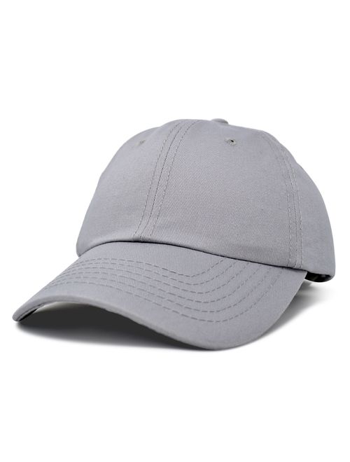 DALIX Baseball Cap Dad Hat Plain Men Women Cotton Adjustable Blank Unstructured Soft