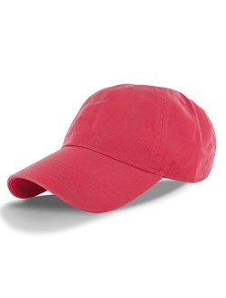 DS Plain 100% Cotton Adjustable Baseball Cap