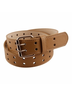 Unisex Faux Leather Two-Hole Belt - 7 Colors, Up to 7XL Available (BN9041)