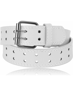 Unisex Faux Leather Two-Hole Belt - 7 Colors, Up to 7XL Available (BN9041)