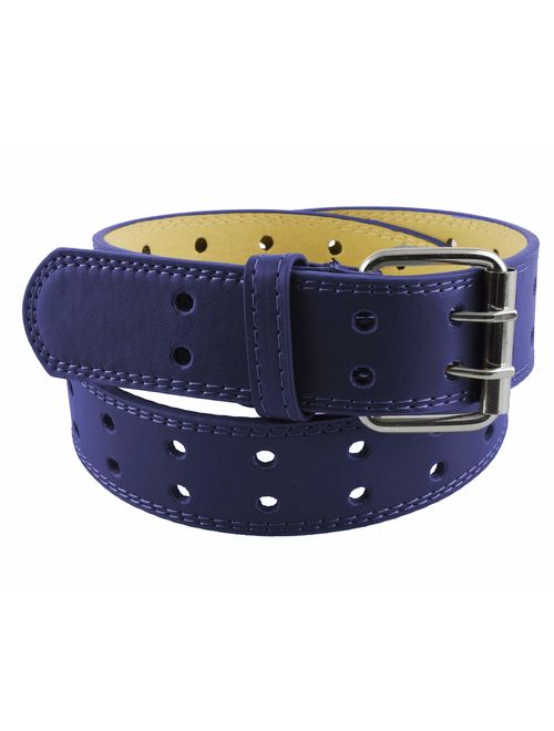 Unisex Faux Leather Two-Hole Belt - 7 Colors, Up to 7XL Available (BN9041)