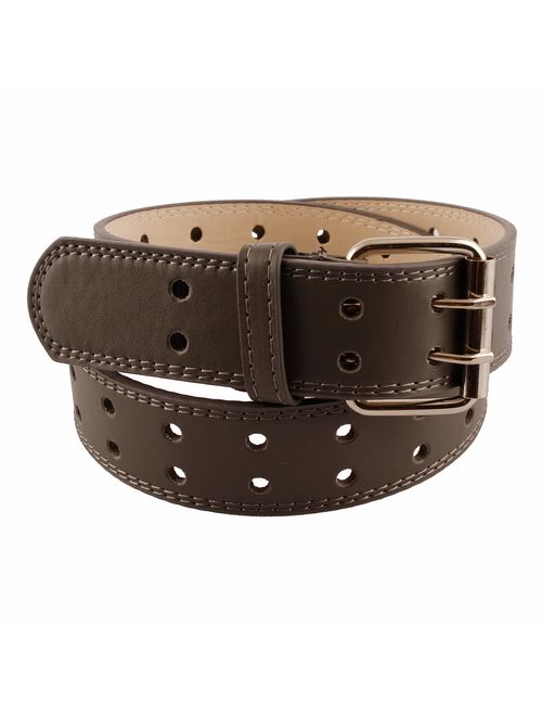 Unisex Faux Leather Two-Hole Belt - 7 Colors, Up to 7XL Available (BN9041)