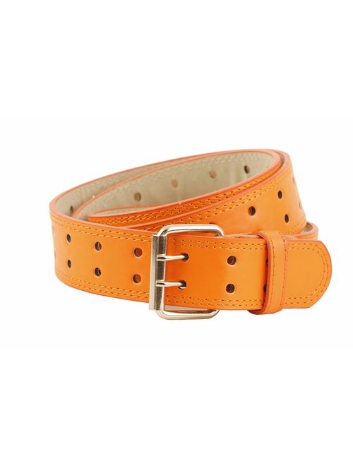 Unisex Faux Leather Two-Hole Belt - 7 Colors, Up to 7XL Available (BN9041)