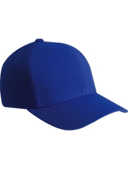 Men's Ultrafibre Airmesh Fitted Cap | Stretch Fit Ballcap w/Hat Liner