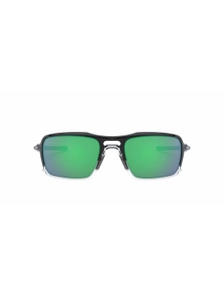 Men's Triggerman Non-polarized Iridium Rectangular Sunglasses