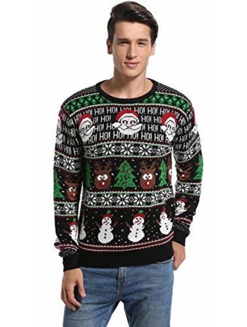 *daisysboutique*** Men's Christmas Holiday Santa Sweater Cute Ugly Pullover