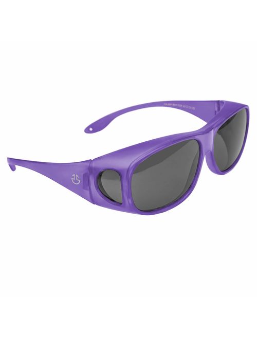 Over Glasses Sunglasses for Men & for Women, UV Protection Fit Over Polarized Wrap Arounds