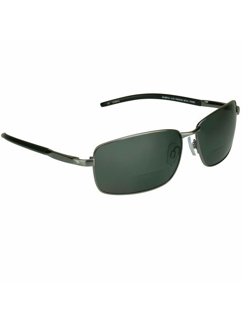 proSPORT Polarized Bifocal Sunglasses for Men and Women. Premium Anti Glare Lens and Durable High Nickel Metal Frames.