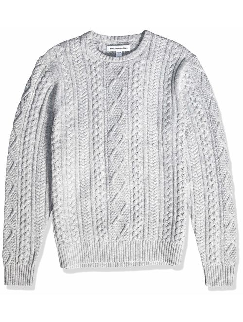 Amazon Essentials Men's Midweight Fisherman Sweater