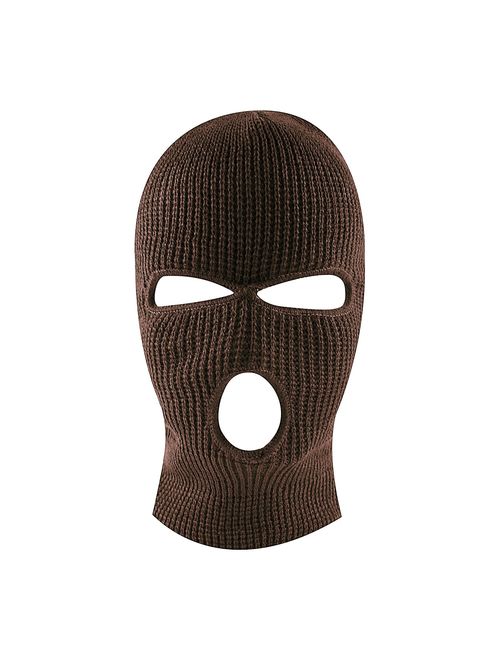 Super Z Outlet Knit Sew Outdoor Full Face Cover Thermal Ski Mask