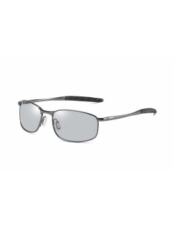 Classic Polarized Photochromic Sunglasses Driving Photosensitive Glasses B2444