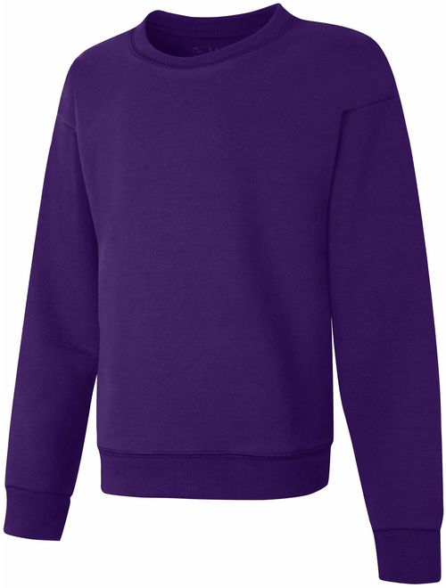 Hanes ComfortSoft Eco Smart Girls Crewneck Sweatshirt (Little Girls & Big Girls)