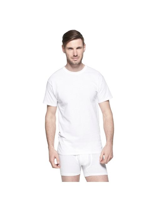 Buy Hanes® Men's 6Pk Crew Neck T-Shirts With Fresh IQ - White online ...