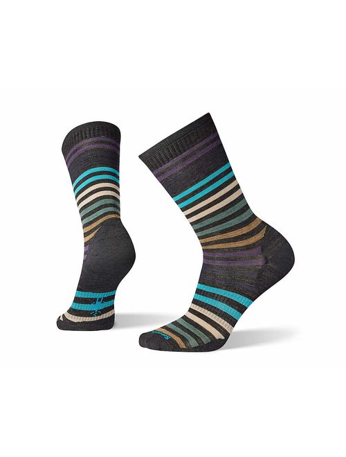 Smartwool Spruce Street Crew Socks - Men's Ultra Light Cushioned Merino Wool Performance Socks