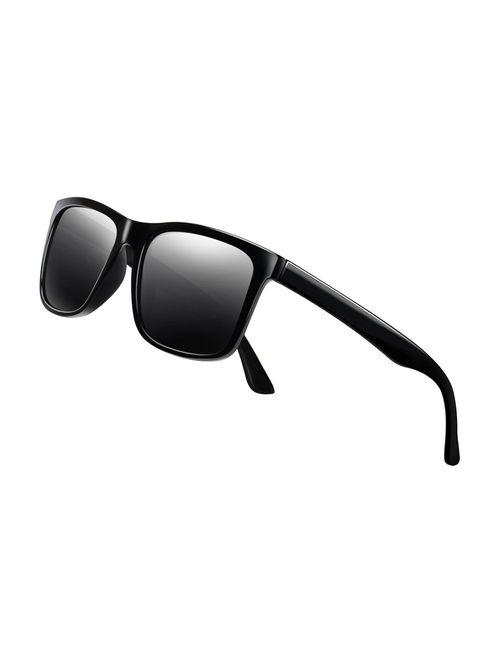 Polarized Sunglasses for Men TR90 Unbreakable Mens Sunglasses Driving Sun Glasses For Men/Women