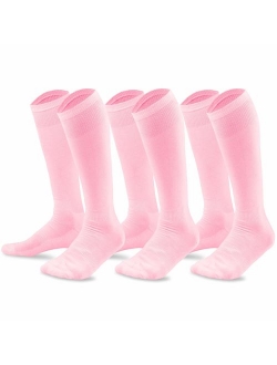 TeeHee Bamboo All Sports Half Cushion Socks with Arch Support 3-Pairs Pack