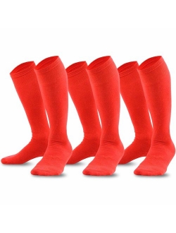 TeeHee Bamboo All Sports Half Cushion Socks with Arch Support 3-Pairs Pack