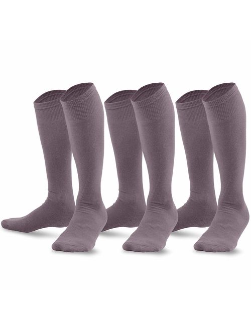 TeeHee Bamboo All Sports Half Cushion Socks with Arch Support 3-Pairs Pack