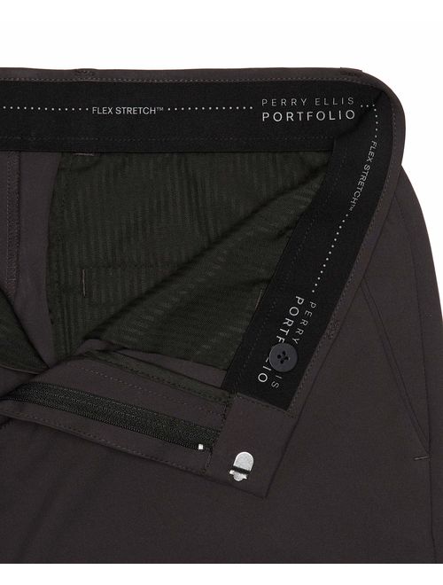 Perry Ellis Men's Portfolio Very Slim Solid Tech Pant