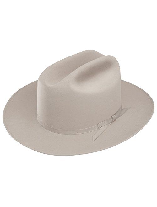 Stetson Men's 6X Open Road Fur Felt Cowboy Hat - Sfoprd-052661 Silver Belly