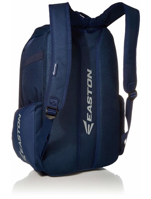 Easton Walk-Off IV Bat & Equipment Backpack Bag | Baseball Softball | 2020 | 2 Bat Sleeves | Vented Shoe Pocket | External Helmet Holder | Zippered Side Pockets | Valuabl