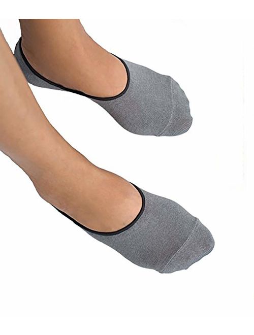 Thirty48 Men No Show Socks, Loafer Socks Boat Shoe Socks Liner Socks with CoolPlus, Non-Slip Grip