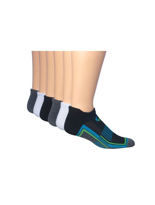 Ronnox Men's 12-Pairs Low Cut Running & Athletic Performance Tab Socks