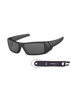 Gascan OO9014 Sunglasses For Men BUNDLE with Oakley Accessory Leash Kit