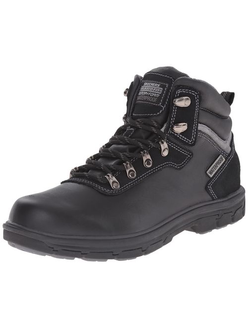 Skechers USA Men's Segment Ander Waterproof Boot