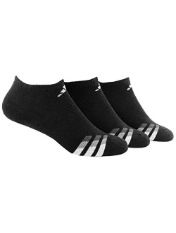 Men's Cushioned No Show Socks (3-Pack)