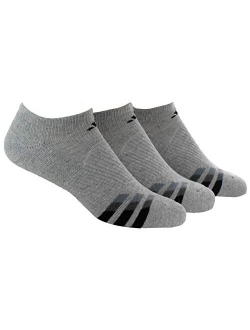 Men's Cushioned No Show Socks (3-Pack)