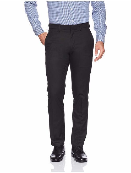 Kenneth Cole REACTION Men's Premium Stretch Texture Weave Slim Fit Dress Pant