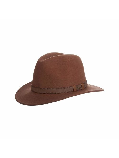 Scala Classico Men's Crushable Felt Safari Hat