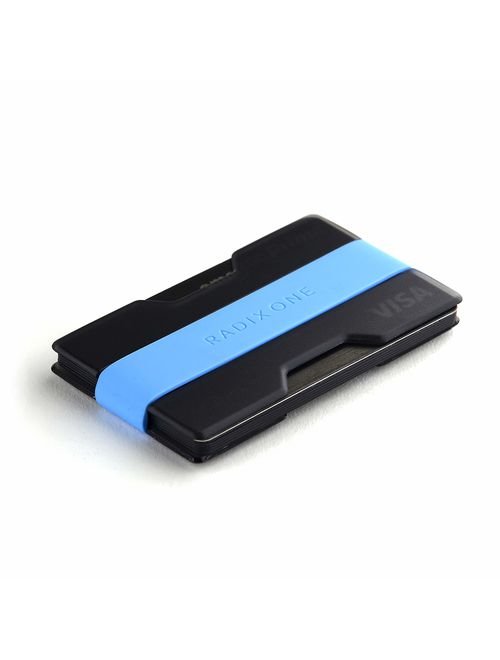 Radix One Slim Wallet - Minimalist Ultralight Polycarbonate Money Clip