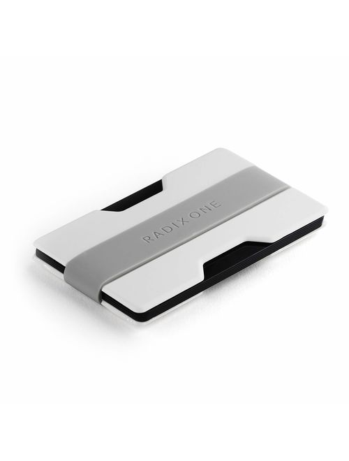 Radix One Slim Wallet - Minimalist Ultralight Polycarbonate Money Clip