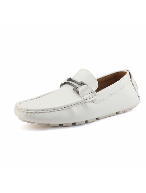 Bruno Marc Men's Penny Loafers Moccasins Shoes