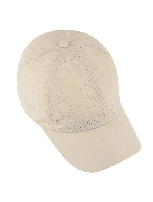 squaregarden Baseball Cap Hat,Running Golf Caps Sports Sun Hats Quick Dry Lightweight Ultra Thin