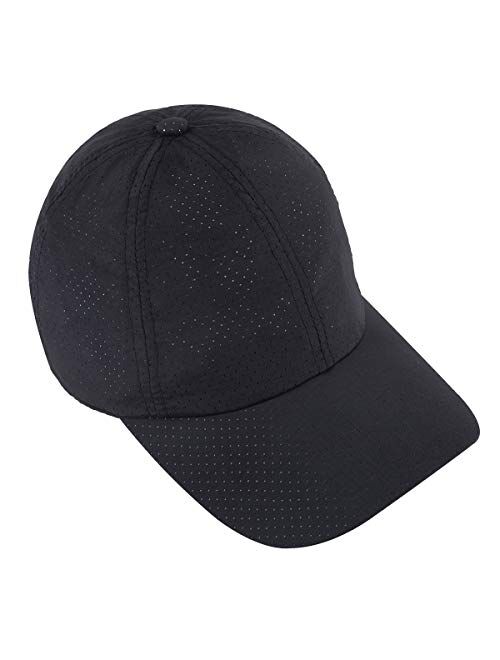 squaregarden Baseball Cap Hat,Running Golf Caps Sports Sun Hats Quick Dry Lightweight Ultra Thin