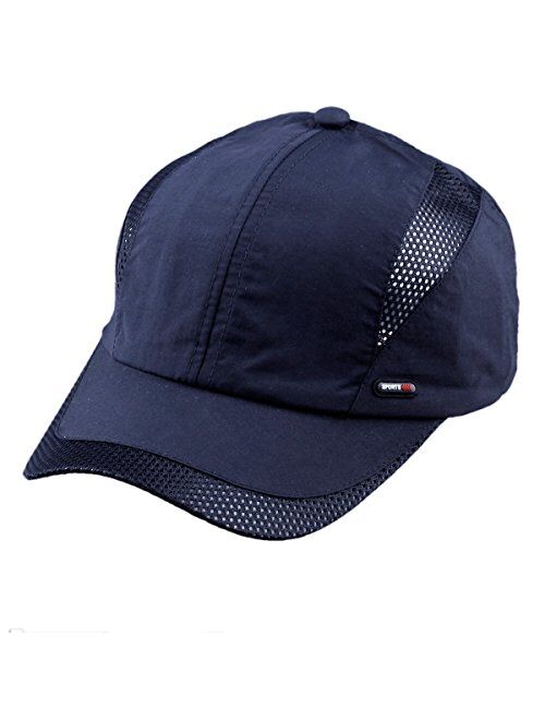 squaregarden Baseball Cap Hat,Running Golf Caps Sports Sun Hats Quick Dry Lightweight Ultra Thin