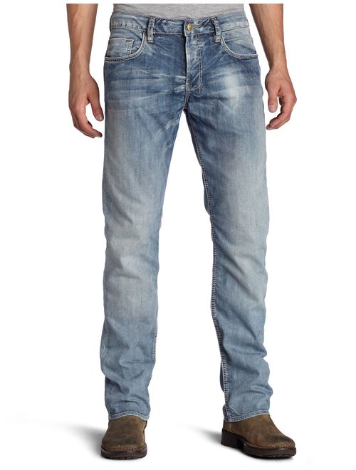 Buffalo David Bitton Men's Six Stretch Straight-Leg Jean