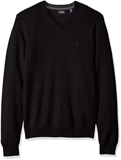 Men's Premium Essentials Solid V-Neck 12 Gauge Sweater