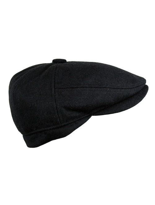 Wonderful Fashion Men's 5 Panel Vintage Style Wool Blend Gatsby Ivy Newsboy Hat