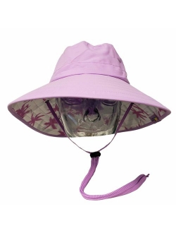 Sun Protection Zone Unisex Lightweight Adjustable Outdoor Booney Hat (100 SPF, UPF 50+)