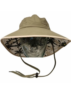 Sun Protection Zone Unisex Lightweight Adjustable Outdoor Booney Hat (100 SPF, UPF 50+)