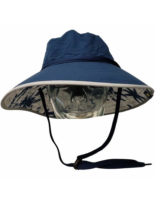 Sun Protection Zone Unisex Lightweight Adjustable Outdoor Booney Hat (100 SPF, UPF 50+)