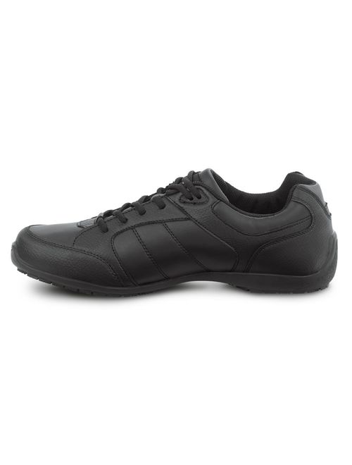 SR Max Rialto Men's Black Slip Resistant Athletic Sneaker