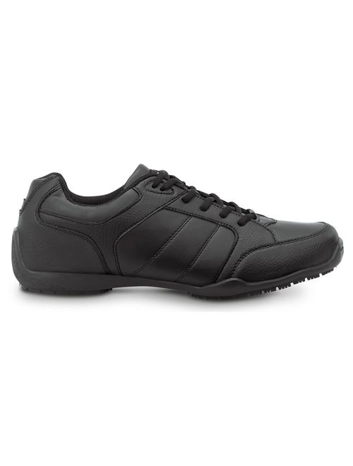 SR Max Rialto Men's Black Slip Resistant Athletic Sneaker