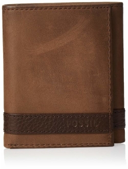 Men's Quinn Leather Trifold Wallet